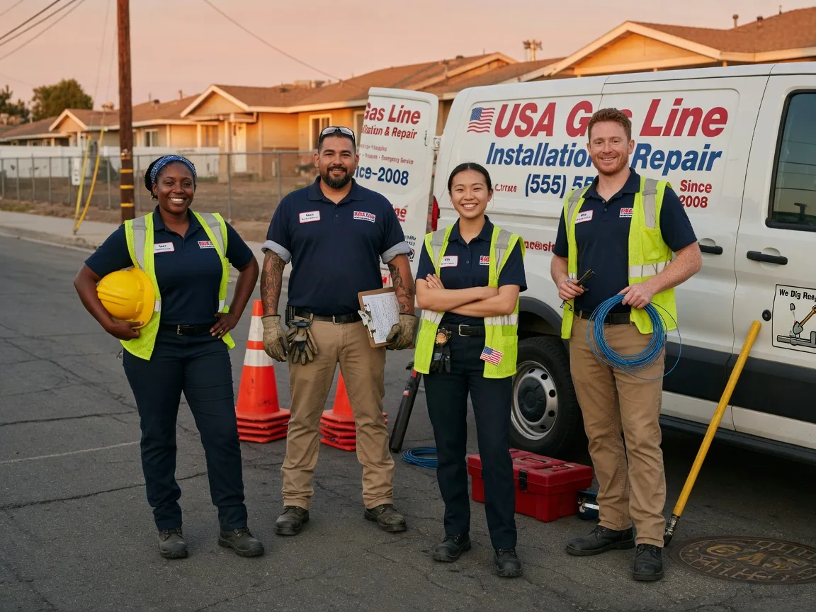 Gas Line Installation company in Preston, OK
